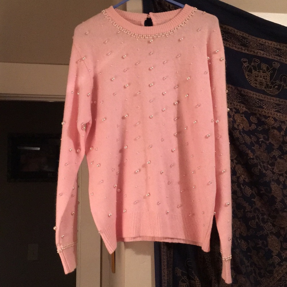 Vintage Pearl Sweater